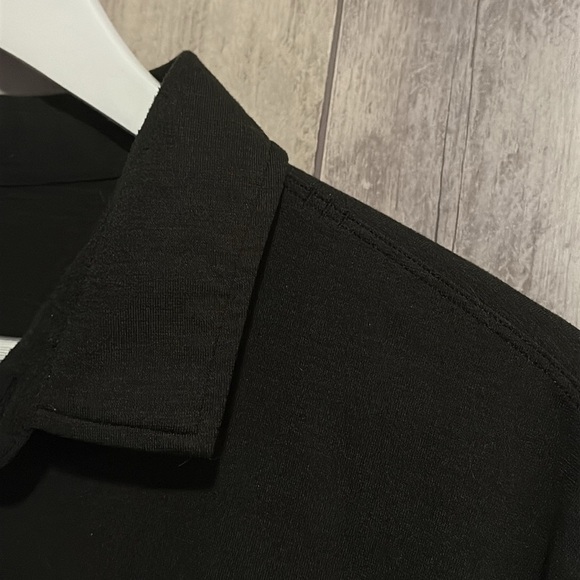 Lululemon Men's Black Polo large - Picture 6 of 10